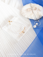 Bijoux en plastique Bracelet Présentoir Bracelet Organisateur Rack Acrylique Bracelet Affichage Collier Stand Titulaire