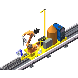 Rieles Deslizantes de Eje para Robots Estándar Confiables, Construcción de Alta Resistencia, Compatibilidad con Movimiento de Brazos Robóticos, Funcionamiento Estable - Product Image 1