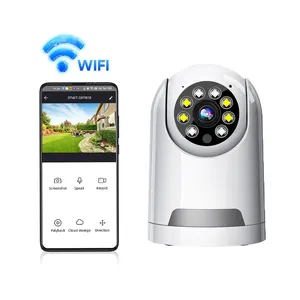 Factory wholesale cheap price high quality wireless 360 PTZ Rotate two-way intercom home CCTV Wifi camera