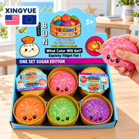 XINGYUE Halloween Glitter Mini Small 5.5 Cm Mystery Box Mystery Sensory Fidget Toy Squishies Dumpling Squishy Toy