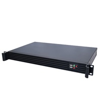 Ordinateur de contrôle industriel monté en rack Core I9 1U, station de travail avec carte graphique dédiée VGA, DDR4 8 Go-64 Go de RAM, 256 Go-2 To de disque dur