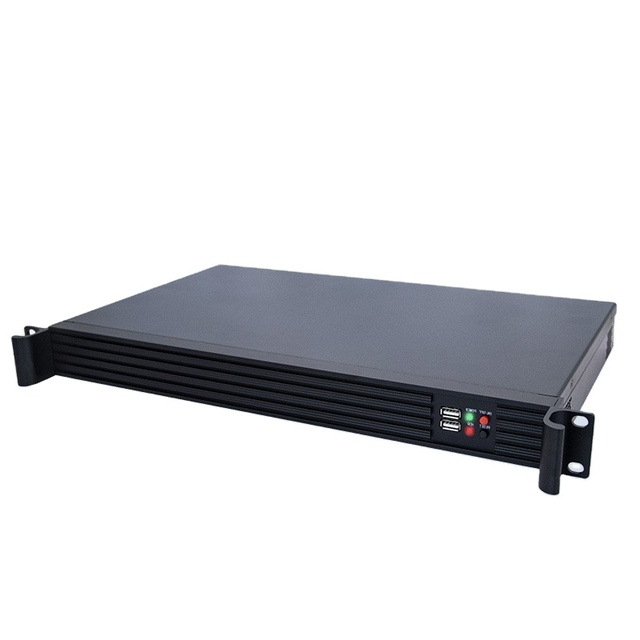 Core I9 Rack-Mounted Industrial Control Computer 1U Workstation Dedicated Graphics VGA DDR4 8GB-64GB RAM 256GB-2TB HDD