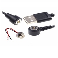 Garantía de calidad Conector magnético redondo de 8,5mm de diámetro Conector magnético Pogo Pin Cable USB de acoplamiento para dispositivos portátiles