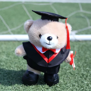 Nuevo Oso de Peluche de Graduación con Toga de Licenciatura y Birrete de Doctorado, Logotipo Personalizado, Regalo de Graduación al por Mayor - Product Image 2