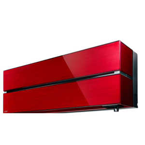 Mitsubishi Electric Inverter Kirigamine Style Series 9000 BTU Unité intérieure murale MSZ-LN25VGR couleur rouge rubis-rouge - Product Image 2