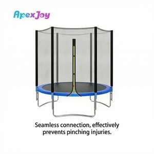 <span class=keywords><strong>Trampoline</strong></span> <span class=keywords><strong>pour</strong></span> enfants de 6 pieds à prix d'usine avec filet de sécurité, capacité de charge de 500 kg, lit de saut rond <span class=keywords><strong>pour</strong></span> extérieur et intérieur, <span class=keywords><strong>pour</strong></span> jardin et parc - Product Image 3