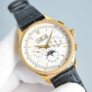 Reloj Mecánico Automático Cronógrafo de Calendario Perpetuo de Alta Calidad Deportivo de Lujo Personalizado con Visualización de Fase Lunar Unisex - Product Image 2