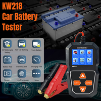 Probador de Baterías Personalizable, Analizador de Sistemas Eléctricos KONNWEI KW218, Herramienta de Diagnóstico Profesional para Baterías de Automóviles