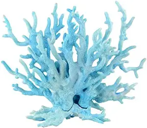 Kunstmatige Coral Plant Schedel <span class=keywords><strong>Aquarium</strong></span> Decoraties Ornament Siliconen Kunstmatige Decoratie Voor Fish Tank <span class=keywords><strong>Aquarium</strong></span> Landschap - Product Image 1