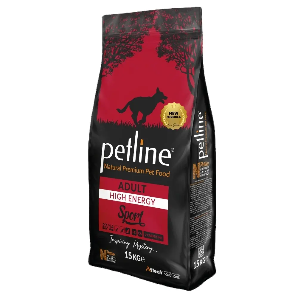 Thức Ăn Cho Chó Tự Nhiên Cao Cấp Năng Lượng Cao Thức Ăn Cho Thú Cưng 28% Protein 15 Kg Công Ty Sản Xuất Petline Thổ Nhĩ Kỳ