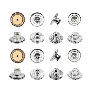 Bốn loại nút quần jean cho Áo khoác Denim vải may mặc biểu tượng tùy chỉnh nút kim loại chuyên nghiệp bán buôn nút nhà máy - Product Image 2