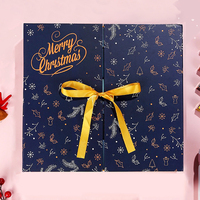 Boîtes d'Emballage Personnalisées de Haute Qualité pour Calendrier de l'Avent Noël Compte à Rebours 24 Jours avec Biscuits et Chocolats