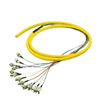 Cordon de brassage fibre optique YOFC de qualité télécom SC LC FC Simplex Duplex Monomode 2.0mm 3.0mm LSZH pour FTTH FTTX