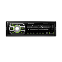 Reproductor de CD y MP3 Multifunción 1 DIN para Auto, Radio Estéreo con Entrada Auxiliar, Receptor USB, Reproductor de Radio con Audio BT