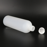 Bouteille de nettoyage de voiture vide de 16 oz 500ml en HDPE bouteille de savon liquide chimique avec bouchon
