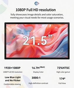 21.5นิ้วจอภาพแบบพกพา IPS FHD 1080P USB-C & <span class=keywords><strong>MINI</strong></span> <span class=keywords><strong>HDMI</strong></span> สำหรับแล็ปท็อปโทรศัพท์สวิตช์ PS5 Xbox - Product Image 4