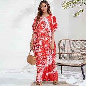 Super Offerta di Fabbrica Abito Lungo Maxi Casual da Spiaggia Stampa <span class=keywords><strong>Dashiki</strong></span> Africana - Product Image 2
