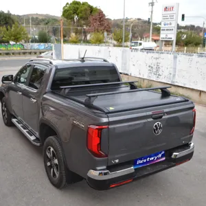 BESTWYLL Wholesale Suppliers Roll Top Pick Up Truck Rear Roller Lid Shutter Bed Electric Tonneau Cover For 2023 Vw Amarok E-K81