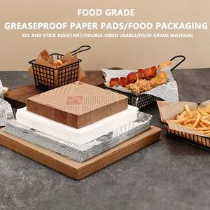 Custom Printed logo Food Grade Greaseproof <b>Paper</b> Fast Food Wax Pe <b>Wrapping</b> <b>Paper</b> - Product Image 6