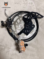 Ensemble de frein arrière Sur-Ron Ultra Bee avec support double étrier pour Light Bee X LBX CNC Alu, kit de course tout-terrain haute performance pour vélo électrique
