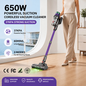 3-in-1 Smart 2200mah Wet & Dry Wireless Mop Cordless Handheld <b>Vacuum</b> Cleaner for Home & Hotel Use - Product Image 1