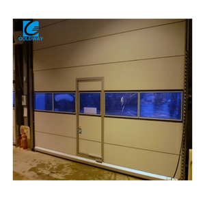 Porta Sezionale Automatica a Sospensione Superiore, Porta Sezionale a Sospensione Superiore su Misura, Porta a Sollevamento Verticale in Acciaio per Baia di Carico Industriale - Product Image 2