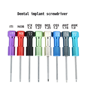 Kit de destornillador de implante de laboratorio Dental Noble <span class=keywords><strong>3I</strong></span> Osstem Ankylos, tornillos de implantes dentales, taladro médico de plástico para implante Dental - Product Image 4