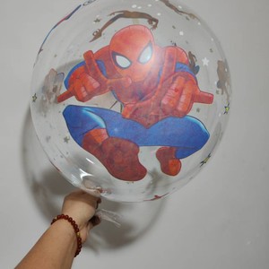 Ballons Bobo transparents de 24 pouces en gros, épais, avec personnages de dessins animés flottants, pour la décoration de fêtes d'anniversaire et jouets - Product Image 6