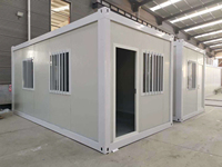 Maisons conteneurs modulaires pliables en acier léger, design créatif Star Cabin, pour usage chambre, modèle X de 20 pieds, best-seller, garantie 5 ans