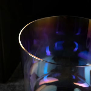 Mangkuk bernyanyi kristal 6 inci produk kuarsa mangkuk suara Set perkusi instrumen Alchemy terapi penyembuhan suara 7chakra - Product Image 6