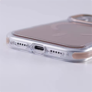 Custodia Protettiva Magnetica Trasparente Antiurto in Metallo con Lente per <span class=keywords><strong>iPhone</strong></span> 17 Pro 17 Pro Max, Compatibile con Ricarica Wireless, Modello 2026 - Product Image 6