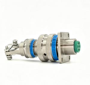 Conector Circular Blindado BK4SRL22209BW, Enchufe de Cableado Metálico Multicore a Prueba de Agua para Automatización Industrial - Product Image 3