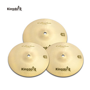 Nuevo Precio 2025 Kingdo Fábrica China Colección B20 Platillos Jazz Splash Gold de 10 pulgadas para Batería, Máquina de Batería y Accesorios de Batería - Product Image 4
