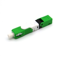 Conector de Fibra Óptica Monomodo SC UPC APC de Instalación Rápida, Conector Rápido, Conector de Empalme, Empalmador Mecánico