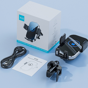 15W yeni evrensel kablosuz araba şarjı hızlı akıllı sensör hızlı şarj telefon tutucu <span class=keywords><strong>iPhone</strong></span> 5V/2A giriş 10W/5W çıkış OTP - Product Image 2