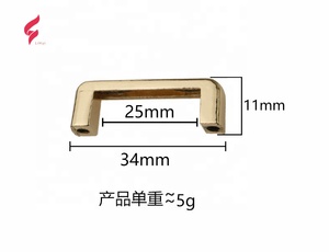 Connecteur de Sangle et d'Ancre de Sac à Main Professionnel de Luxe en Alliage de Zinc Robuste et de Haute Qualité - Product Image 3