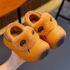 Anti-slip soft sole, warm with added insulation, breathable and odor-proof,<b>home</b>-use cotton <b>slippers</b> - Product Image 4
