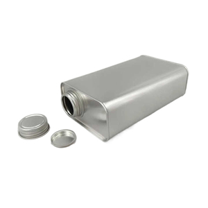 <span class=keywords><strong>Bidon</strong></span> métallique rectangulaire de 1L, 2L, 4L, 5L avec lithographie personnalisée pour produits chimiques, diluants, peinture à l'huile, emballage - Product Image 6