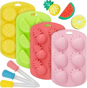 Eco-Friendly Fruit Silicone Molds, Custom Non-Toxic Baking Tools for Chocolate, Candy, Pineapple, Lemon, Watermelon, Strawberry - Product Image 4