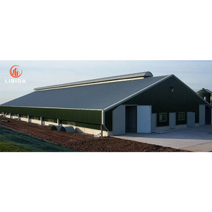 Progettazione di Strutture in Acciaio per Allevamenti di Bestiame, Capannoni per Capre/Bovini, Edifici per Allevamenti di Mucche - Product Image 4