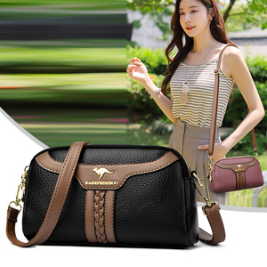 New High Quality Women Messenger Bags for Women Pu Leather Crossbody Bags Ladies Designer Shoulder Bags <b>Tote</b> Handbags and Purses - Product Image 2