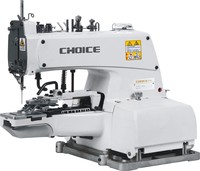 DORÉ CHOIX GC1377 Haute Vitesse Croix Bouton Attachant Machine À Coudre Industrielle