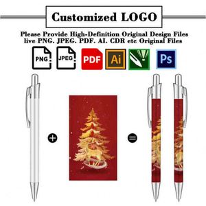 Promotion Office Business Activities Gift <b>Blank</b> Custom Logo Printed Ballpoint Pen Sublimation - Product Image 2