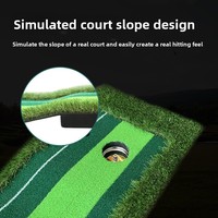 Tapis d'entraînement de golf d'intérieur PGK version améliorée en EVA, modèle PGK-C11, pour usage domestique/bureau, pour un ou deux joueurs