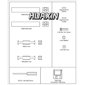 Kit de vérification Keysight R11645A, WR-28, atténuateurs de 20 dB et 50 dB - Product Image 3