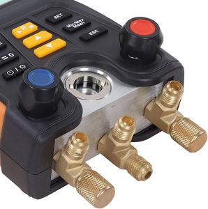 Conjunto de <span class=keywords><strong>Manifold</strong></span> HVAC Profissional HT-750 Analisador de Refrigerante Digital Inteligente para R23 R500 R410A - Product Image 5