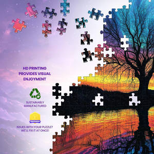 Rompecabezas de Papel con Fotos de Mascotas de Alta Definición, Rompecabezas Personalizados para Entrenar el Cerebro, 1000 Piezas - Product Image 1