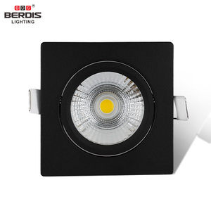 Boîte <span class=keywords><strong>d</strong></span>'alimentation Zigbee Wifi IP65 IP44 ultra-mince, downlight LED carré, éclairage intelligent RGBCW, spot encastré LED, 3000K 7W downlight - Product Image 4
