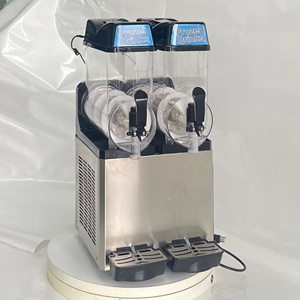 Máquina de Granizados Comercial Portátil de 2 Tanques, 220V, para Puestos de Comida Callejera y Exteriores - Product Image 5