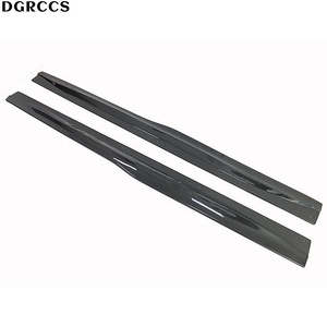 M3 M4 F80 F82 2014-2018 PSM Style True Carbon Fiber Polished Side Skirt with Side Wings Easy Installation - Product Image 3